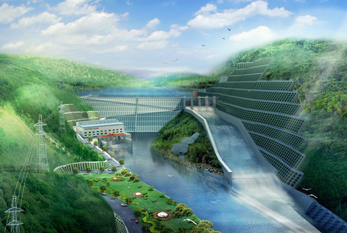 友好老挝南塔河1号水电站项目